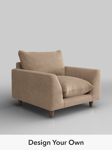 Luxe Chenille/Mid Camel Beige Noa Deep Relaxed Sit (H36906) | £975
