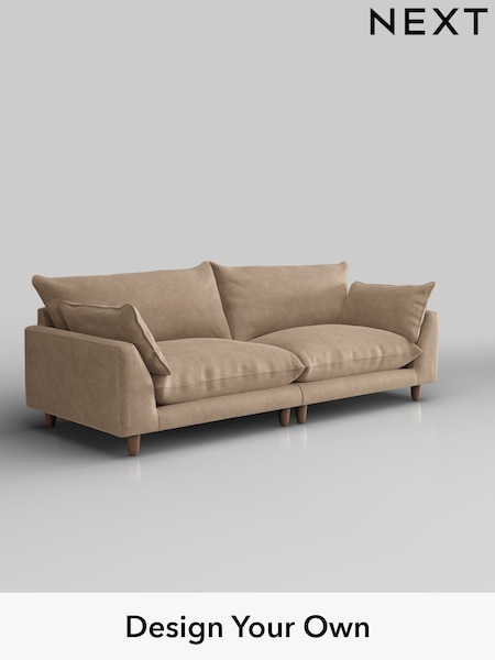 Luxe Chenille/Mid Camel Beige Noa Deep Relaxed Sit (H36906) | £1,475