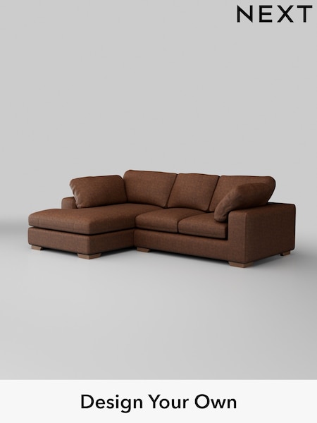 Monza Faux Leather Easy Clean/Chestnut Brown N Premium The Snuggle Grand (H36910) | £2,650