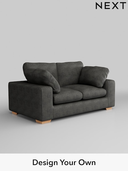 Monza Faux Leather Easy Clean/Dark Grey N Premium The Snuggle Grand (H36911) | £1,699