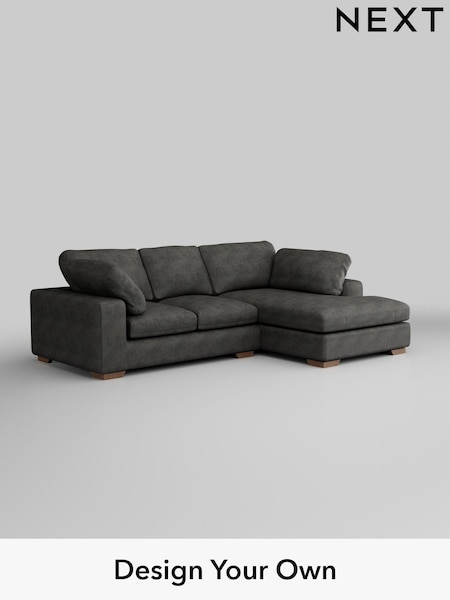 Monza Faux Leather Easy Clean/Dark Grey N Premium The Snuggle Grand (H36911) | £2,650