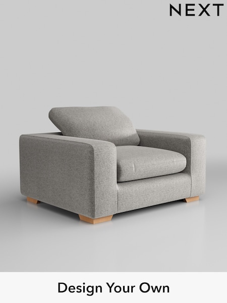 Plush Chenille/Light Grey N Premium The Snuggle Grand (H36914) | £1,399