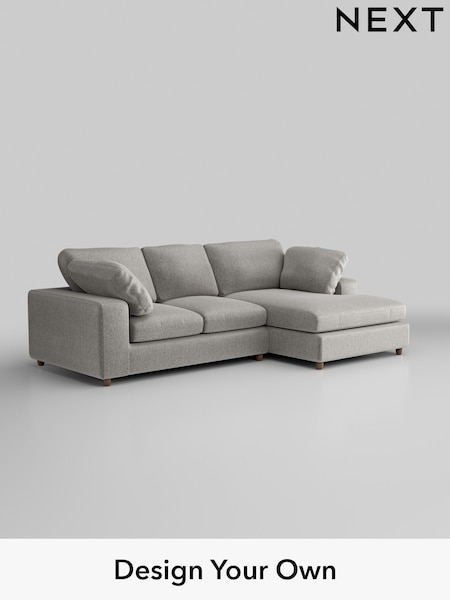 Plush Chenille/Light Grey N Premium The Snuggle Grand (H36914) | £2,575