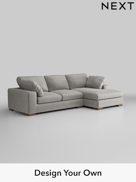 Plush Chenille/Light Grey N Premium The Snuggle Grand (H36914) | £2,675