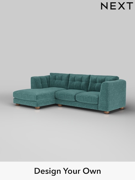 Plush Chenille/Dark Teal Green Jasmine (H36916) | £2,075