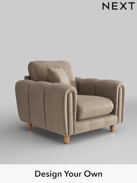 Plush Chenille/Mid Natural Odella (H36917) | £875