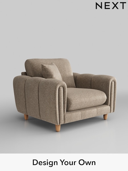 Plush Chenille/Mid Natural Odella (H36917) | £975