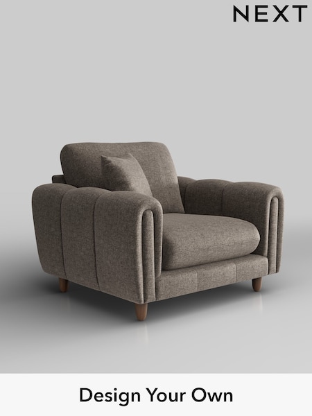 Plush Chenille/Mink Brown Odella (H36922) | £975