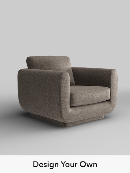 Plush Chenille/Mink Brown N Premium Pia (H36923) | £1,025