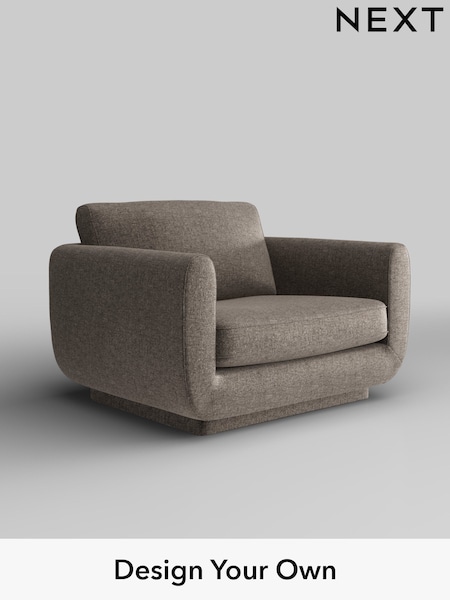 Plush Chenille/Mink Brown N Premium Pia (H36923) | £1,125