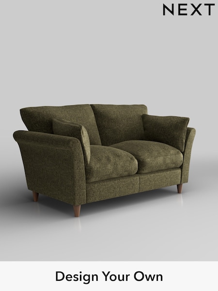 Plush Chenille/Moss Green Hartley Relaxed Sit (H36926) | £1,075