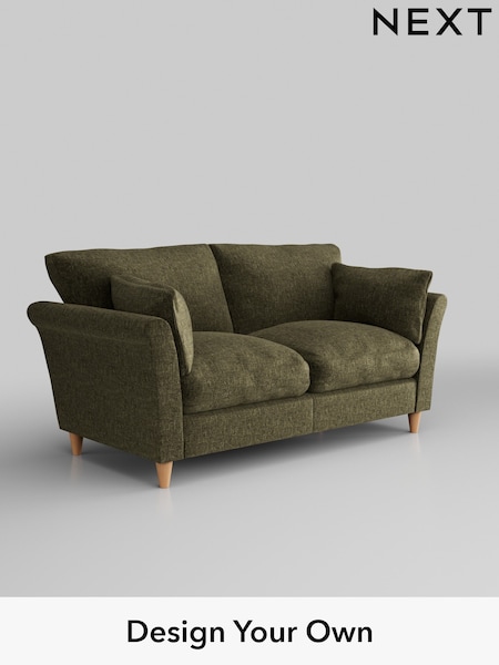 Plush Chenille/Moss Green Hartley Relaxed Sit (H36926) | £1,175