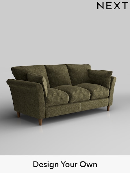 Plush Chenille/Moss Green Hartley Relaxed Sit (H36926) | £1,275