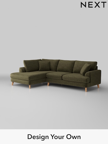 Plush Chenille/Moss Green Parker (H36928) | £2,250