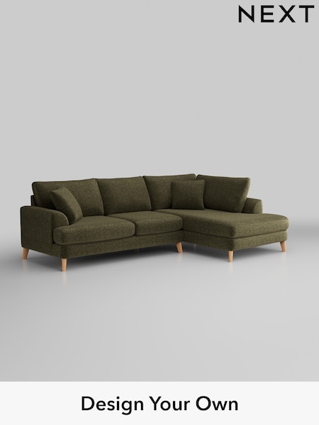 Plush Chenille/Moss Green Parker (H36928) | £2,250