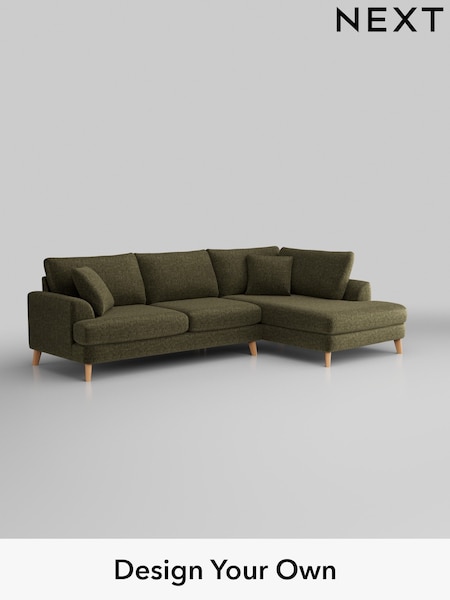 Plush Chenille/Moss Green Parker (H36928) | £2,350