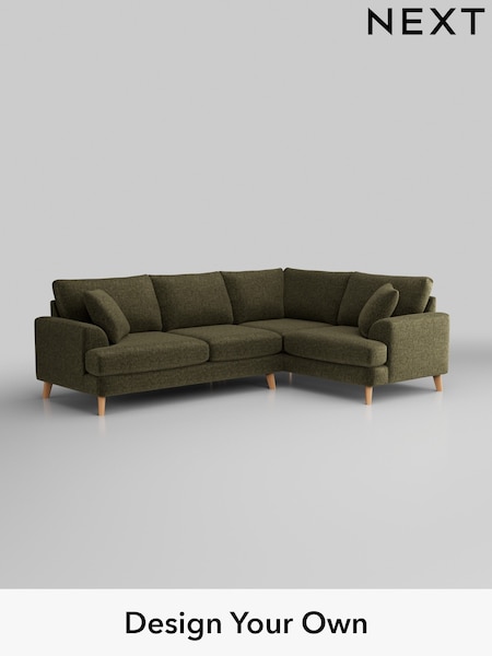 Plush Chenille/Moss Green Parker (H36928) | £2,325