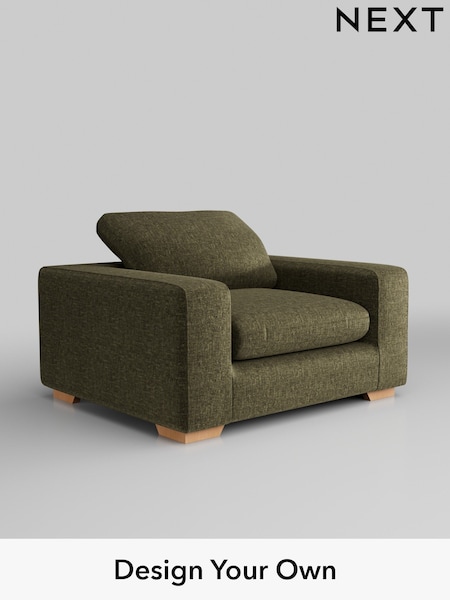 Plush Chenille/Moss Green N Premium The Snuggle Grand (H36929) | £1,399