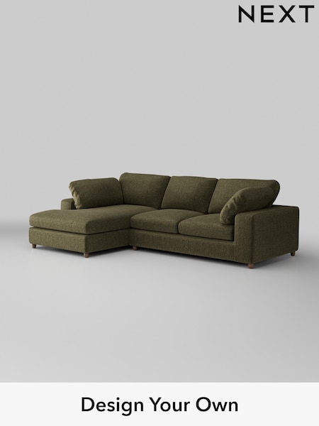 Plush Chenille/Moss Green N Premium The Snuggle Grand (H36929) | £2,750