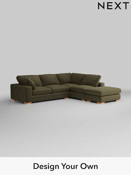 Plush Chenille/Moss Green N Premium The Snuggle Grand (H36929) | £3,499