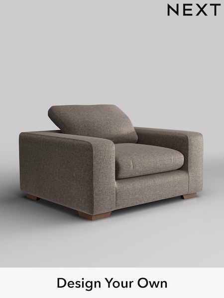 Plush Chenille/Mink Brown N Premium The Snuggle Grand (H36931) | £1,399
