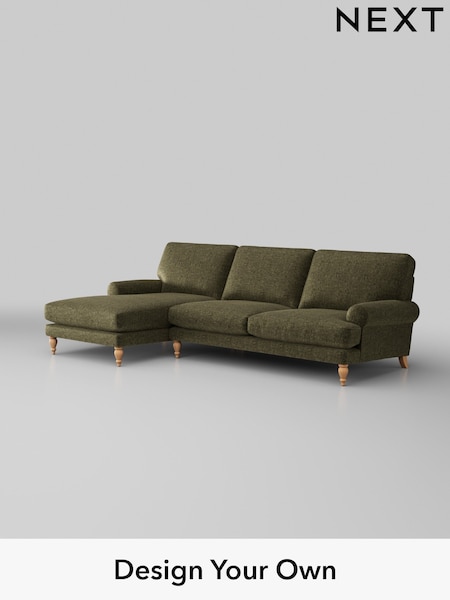 Plush Chenille/Moss Green Erin Deep Relaxed Sit (H36932) | £1,975