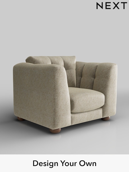 Plush Chenille/Light Natural Jasmine (H36933) | £1,075