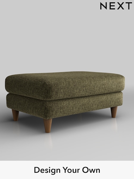 Plush Chenille/Moss Green Hartley Highback Relaxed Sit (H36935) | £425