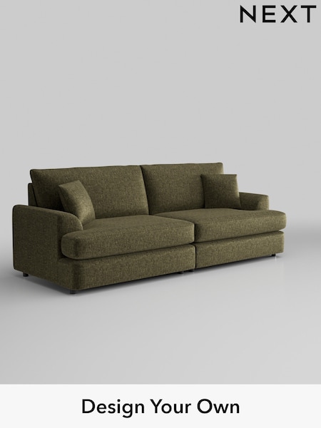 Plush Chenille/Moss Green Parker Platform (H36938) | £1,475