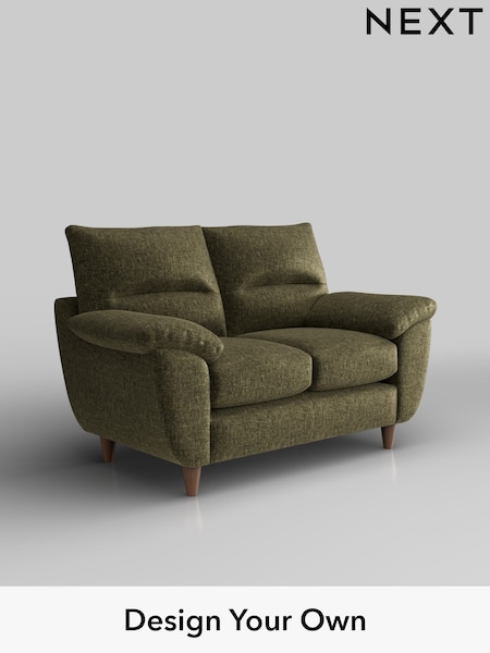 Plush Chenille/Moss Green Elliot Highback (H36941) | £975