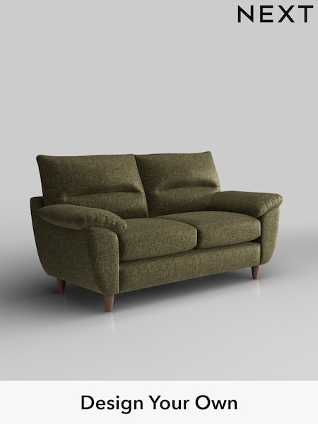 Plush Chenille/Moss Green Elliot Highback (H36941) | £1,075