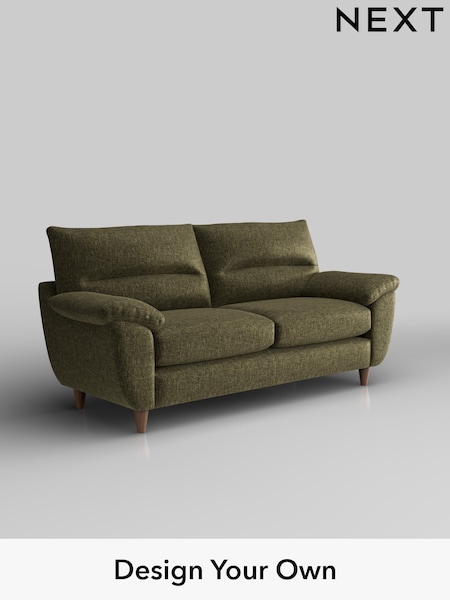 Plush Chenille/Moss Green Elliot Highback (H36941) | £1,175