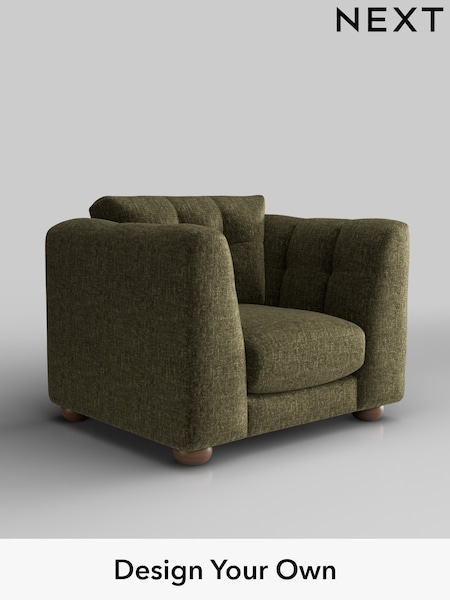 Plush Chenille/Moss Green Jasmine (H36942) | £1,075