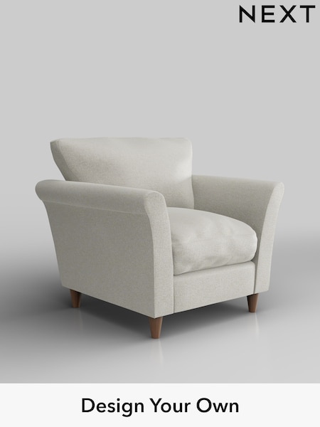 Plush Chenille/Oyster Hartley Relaxed Sit (H36943) | £825