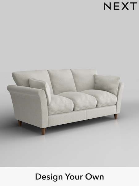 Plush Chenille/Oyster Hartley Relaxed Sit (H36943) | £1,275