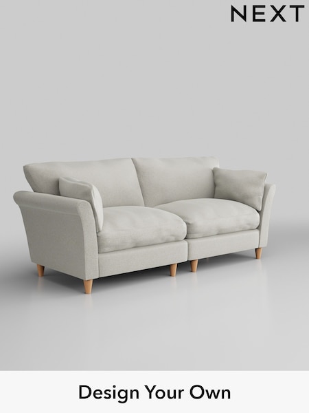 Plush Chenille/Oyster Hartley Relaxed Sit (H36943) | £1,375