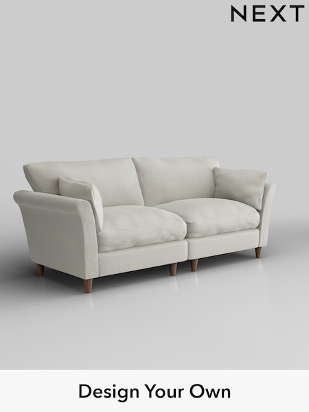 Plush Chenille/Oyster Hartley Relaxed Sit (H36943) | £1,375
