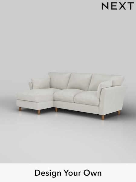 Plush Chenille/Oyster Hartley Relaxed Sit (H36943) | £1,899