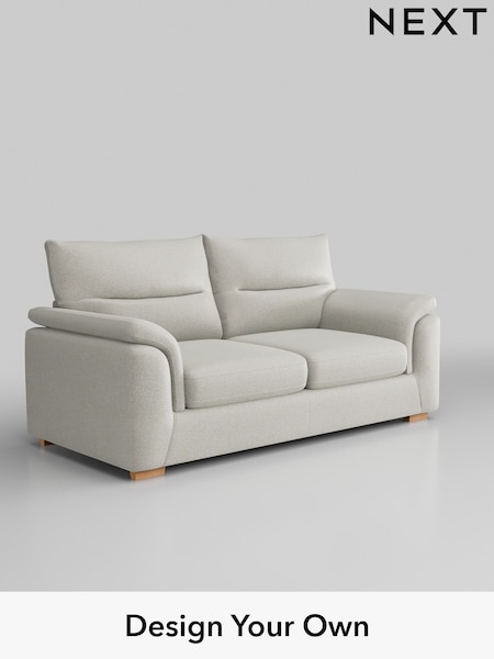Plush Chenille/Oyster Hayden Highback (H36946) | £1,225