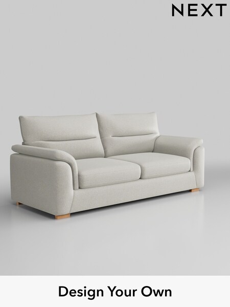 Plush Chenille/Oyster Hayden Highback (H36946) | £1,325