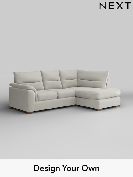 Plush Chenille/Oyster Hayden Highback (H36946) | £1,825