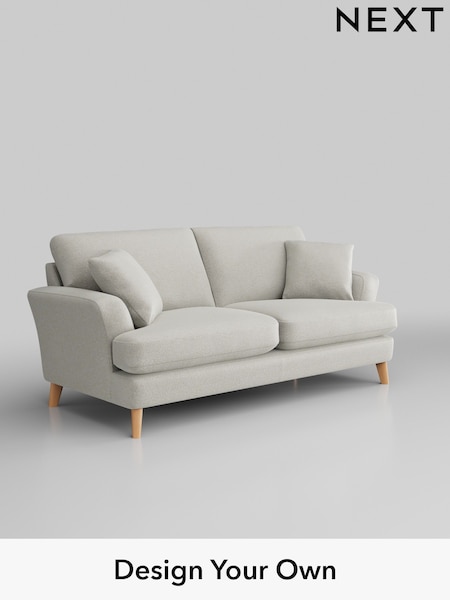 Plush Chenille/Oyster Conway Relaxed Sit (H36947) | £1,350