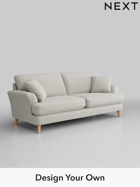 Plush Chenille/Oyster Conway Relaxed Sit (H36947) | £1,450