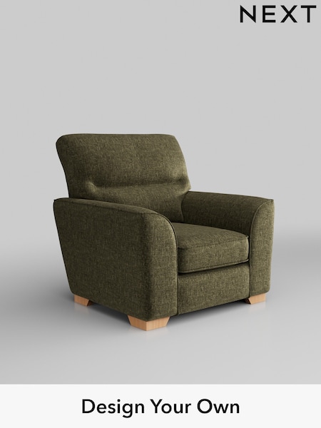 Plush Chenille/Moss Green Stamford Highback (H36948) | £799