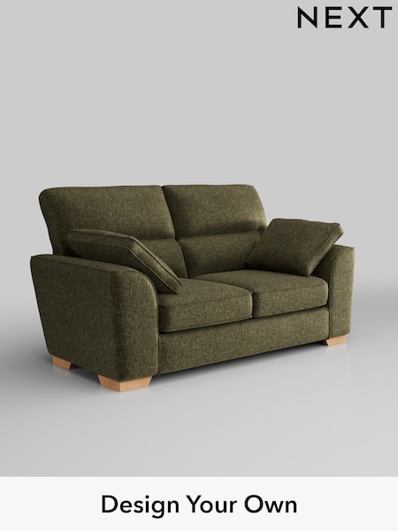 Plush Chenille/Moss Green Stamford Highback (H36948) | £1,199