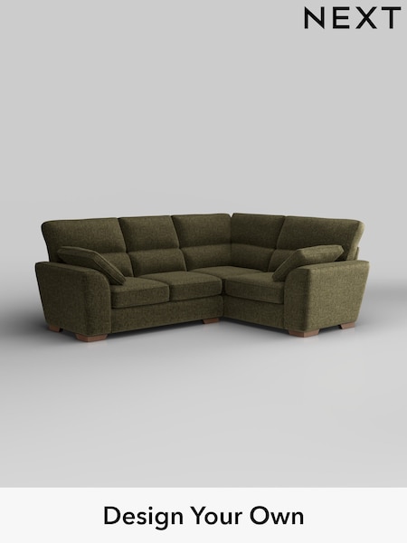 Plush Chenille/Moss Green Stamford Highback (H36948) | £2,150
