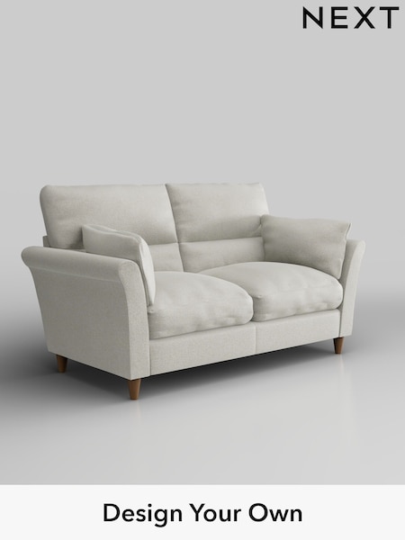 Plush Chenille/Oyster Hartley Highback Relaxed Sit (H36955) | £1,225