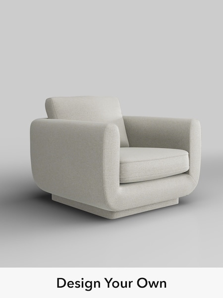 Plush Chenille/Oyster N Premium Pia (H36960) | £1,025