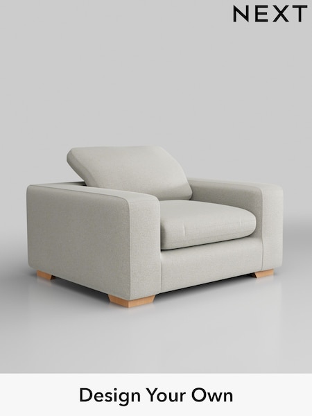 Plush Chenille/Oyster N Premium The Snuggle Grand (H36961) | £1,399