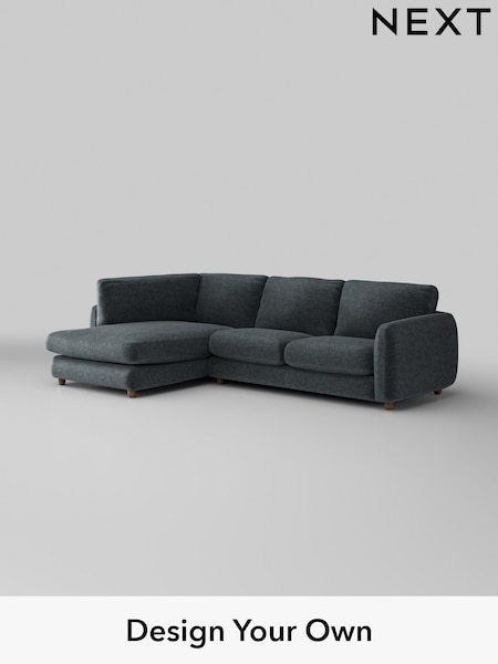 Plush Chenille/Slate Blue Aiden (H36962) | £1,825